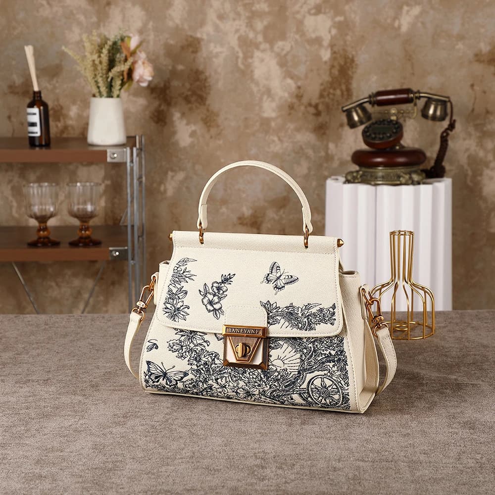 Sac à Bandoulière Brodé — Signature Couture 2026